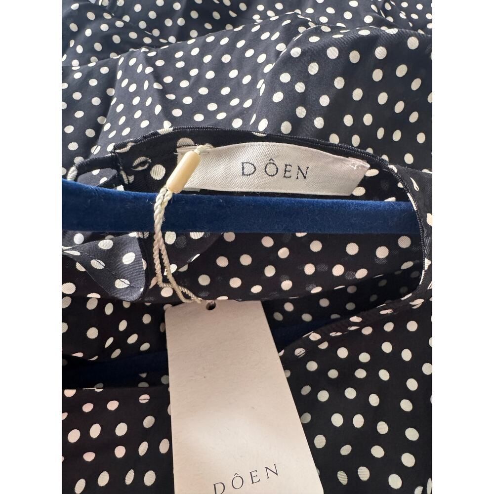 Doen Narcisse silk blend dress in camille dot L - Picture 7 of 9